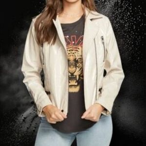 Free People x Chaser Moto Jacket Size L NWT